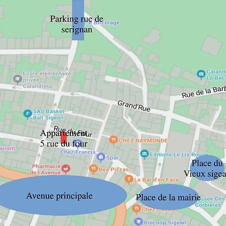 Bel Appart T2 Confortable En Plein Coeur De Sigean Eksteriør bilde